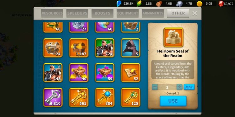 Rise of Kingdoms. 175 Million power, 30 Billion kills. SVIP. 6800 USD + our Fee