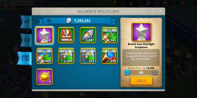 Rise of Kingdoms. 92 Million power. VIP 18. 10 Billion kills. 500 USD + our Fee