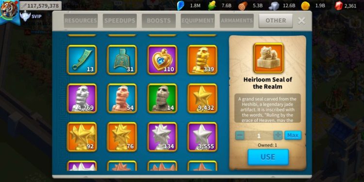 Rise of Kingdoms.  117 Million power + 2.2 Million returning troops. 8000 USD + our Fee