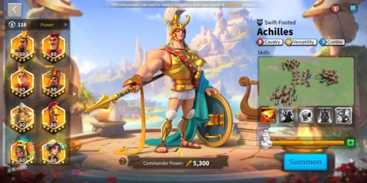 Rise of Kingdoms. Power: 93M، 5.335B KP. 850 usd + fee