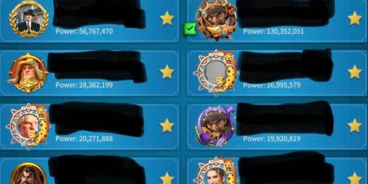 Rise of Kingdoms. VIP 19 w/vip support 130m power 10.4b kills. 1500 usd + fee