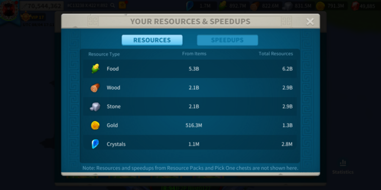 Rise of Kingdoms. 75 Million power, 3.6 Billion kills. VIP 17. 500 usd + fee