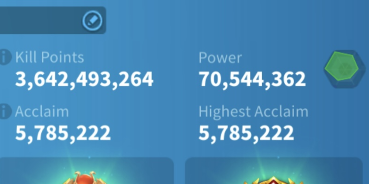 Rise of Kingdoms. 75 Million power, 3.6 Billion kills. VIP 17. 500 usd + fee