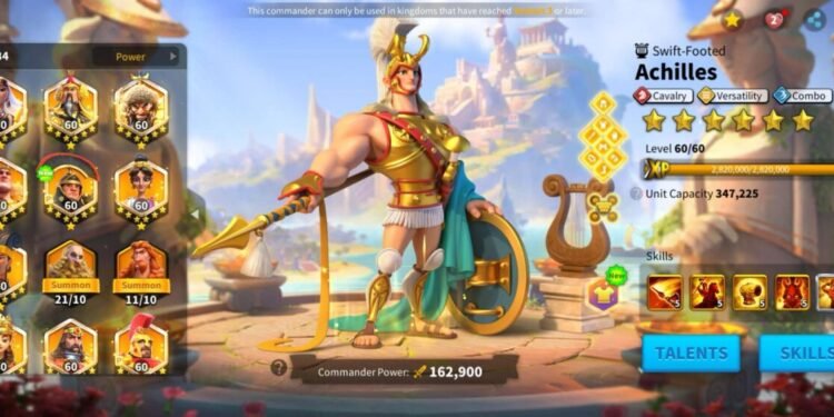 Rise of Kingdoms. Nearly 80 legendary expertised (meta all maxed). 11000 usd + fee