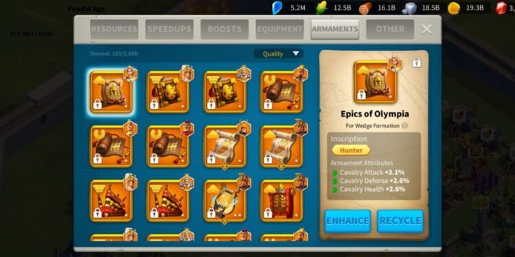 Rise of Kingdoms. Nearly 80 legendary expertised (meta all maxed). 11000 usd + fee