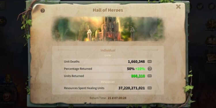 Rise of Kingdoms. SVIP – 110M power (in kvk, 250k deads so far). 1900 usd + fee
