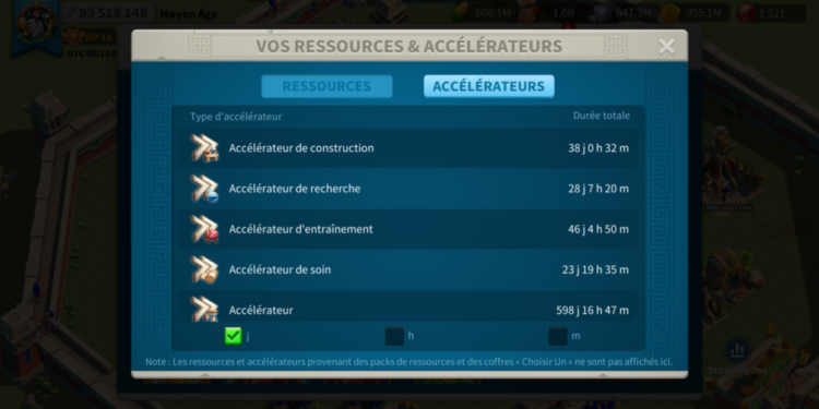 Rise of Kingdoms. 99 Million power, 9,8 Billion kills. VIP 18. 800 usd + fee