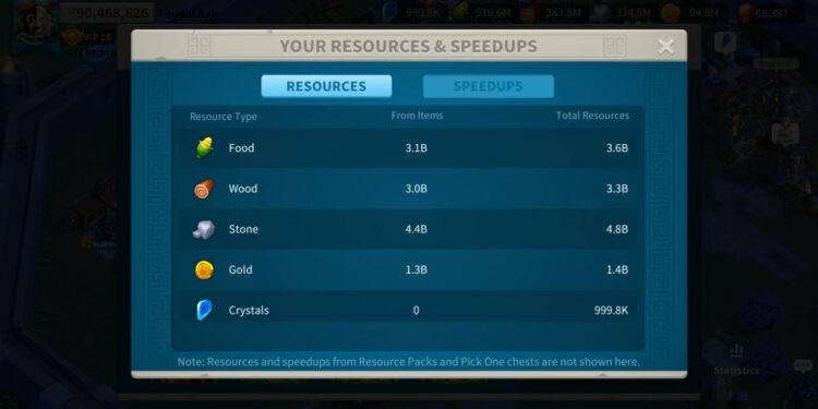 Rise of Kingdoms. Power: 93M، 5.335B KP. 850 usd + fee