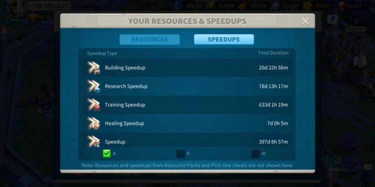 Rise of Kingdoms. Power: 93M، 5.335B KP. 850 usd + fee