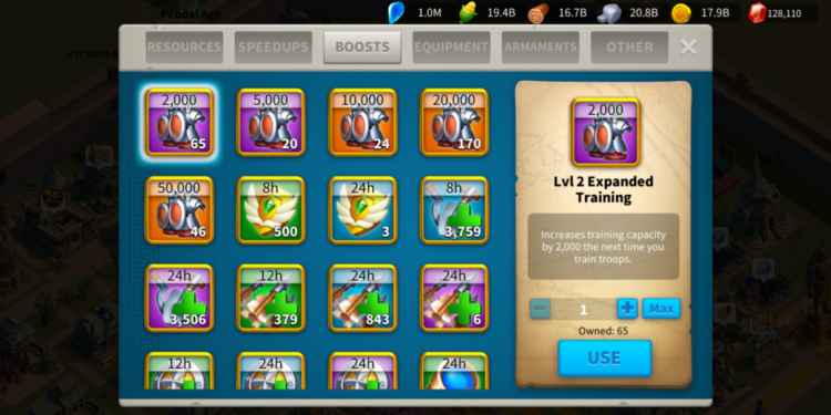 Rise of Kingdoms. Power: 122m , Kill: 43B. 10000 usd +fee