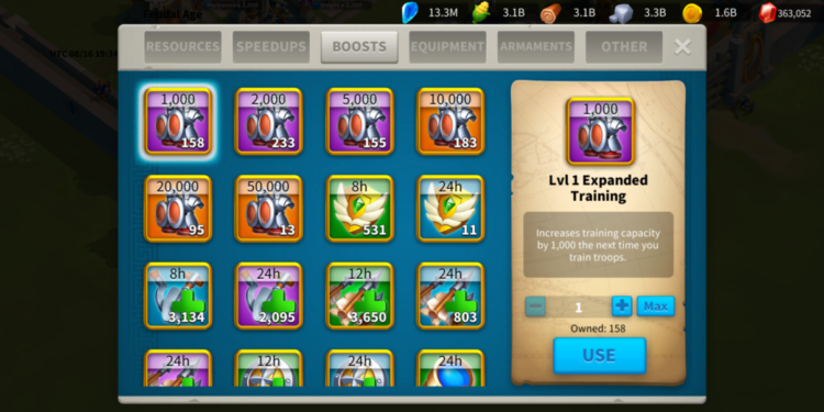 Rise of Kingdoms. 230 Million power, 33.5 Billion kills, 63 Million dead troops, 505M autarch, 9 digit account (1650 days). 12000 usd + fee