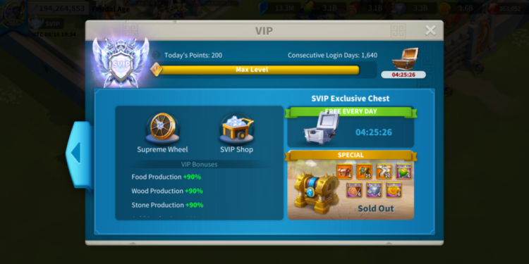 Rise of Kingdoms. 230 Million power, 33.5 Billion kills, 63 Million dead troops, 505M autarch, 9 digit account (1650 days). 12000 usd + fee