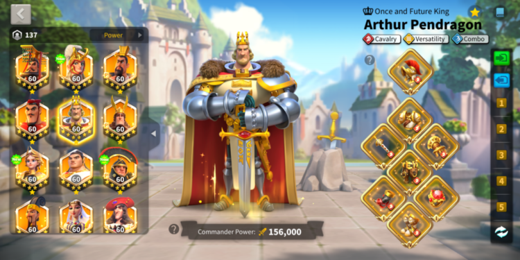 Rise of Kingdoms. Power: 122m , Kill: 43B. 10000 usd +fee