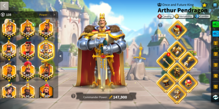 Rise of Kingdoms. 230 Million power, 33.5 Billion kills, 63 Million dead troops, 505M autarch, 9 digit account (1650 days). 12000 usd + fee