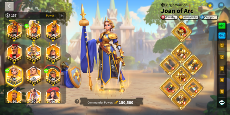 Rise of Kingdoms. Power: 122m , Kill: 43B. 10000 usd +fee