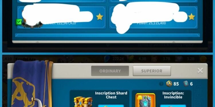 Rise of Kingdoms. 123 Million power, 20 Billion kills. SVIP. 2000 USD + our Fee