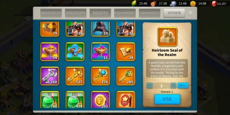 Rise of Kingdoms. 110 Million power, 33 Billion kills. SVIP. 5700 USD + our Fee