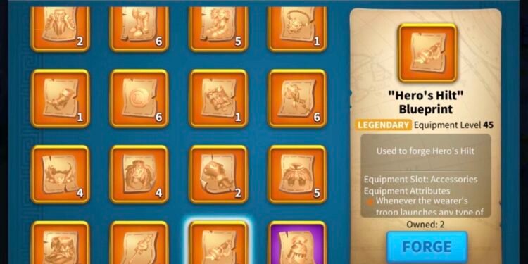 Rise of Kingdoms. EQUIPMENT 56(37 special gear). 7500 usd + fee